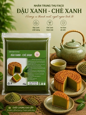 Hình ảnh củaNHÂN TRUNG THU FACO ĐẬU XANH - CHÈ XANH