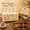 Picture of HỘP TRUNG THU 2 BÁNH KIM ĐIỆP ĐOÀN VIÊN