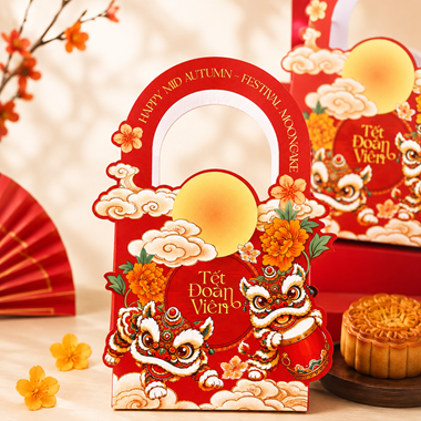 Hình ảnh củaHỘP TRUNG THU 1 BÁNH TRĂNG TRÒN