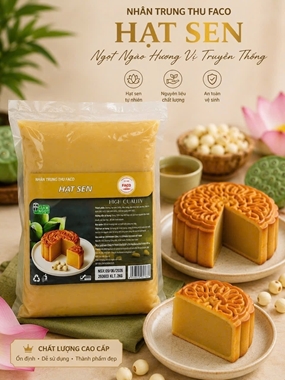Hình ảnh củaNHÂN TRUNG THU FACO HẠT SEN CHẤT LƯỢNG CAO